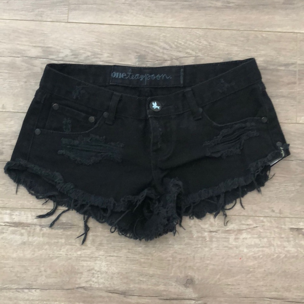 One Teaspoon Jean Shorts